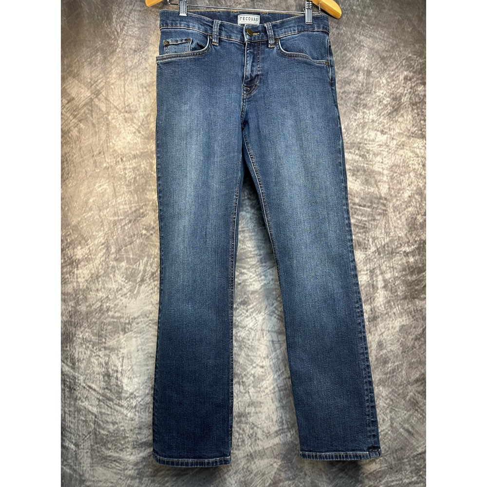 Tecovas Slim Stretch Jean Mens 30x30 Dark Blue Premium 12oz Denim Bootcut